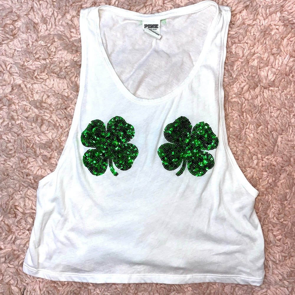 PINK St. Patrick’s Day Top
